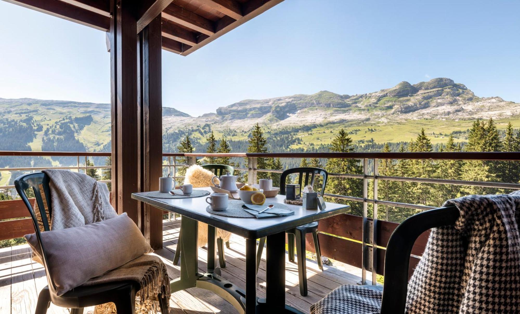 Résidence Pierre&Vacances Premium Les Terrasses d'Eos Flaine Extérieur photo
